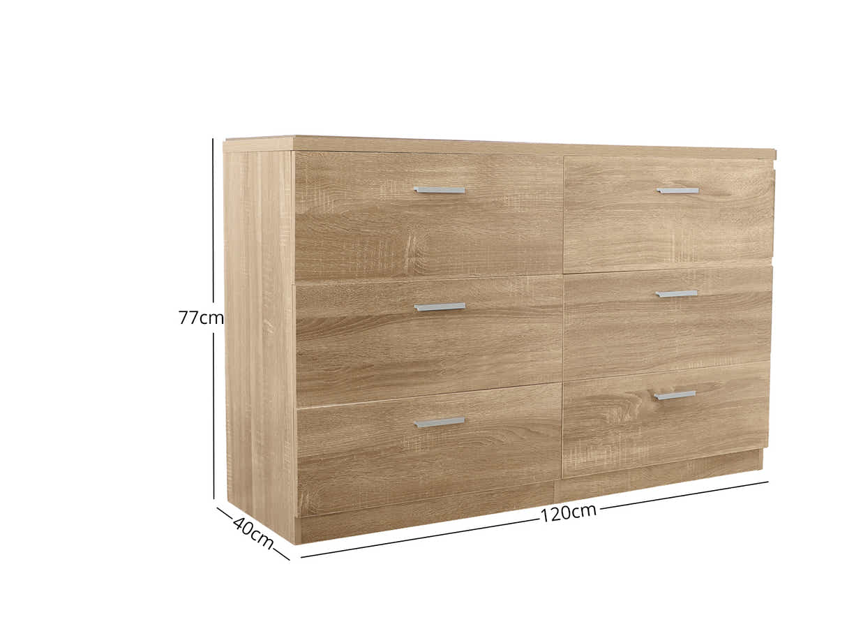 Hamilton 6-Drawer Lowboy