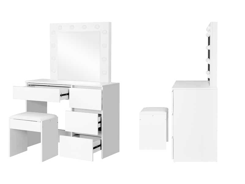 Ignited LED Dressing Table