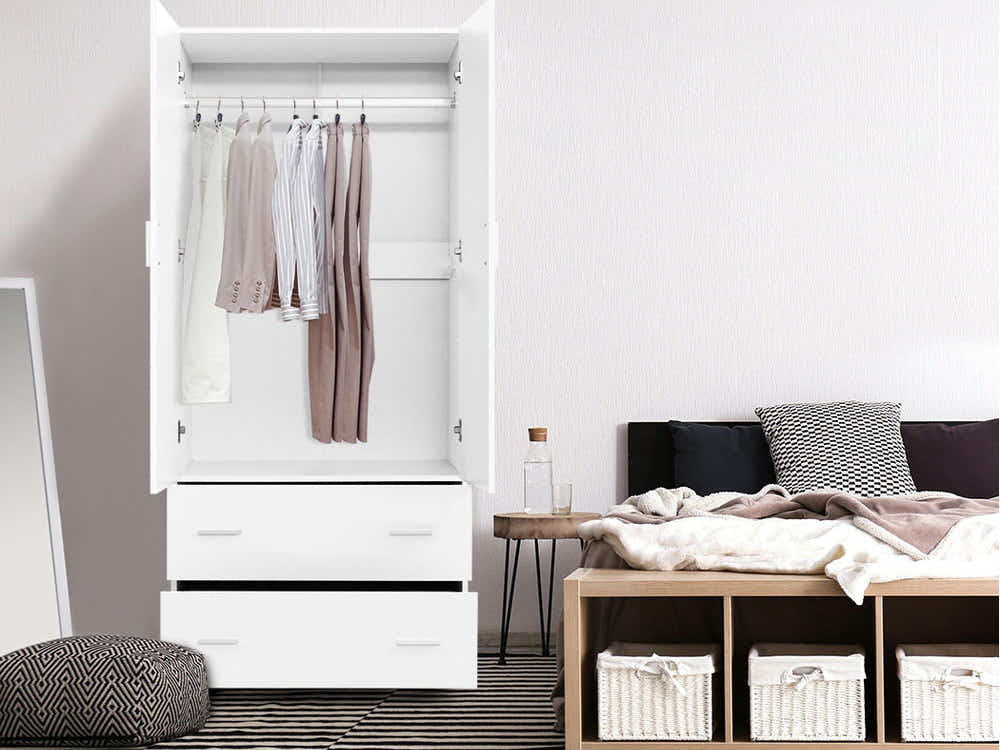 Klader 2 Door Wardrobe
