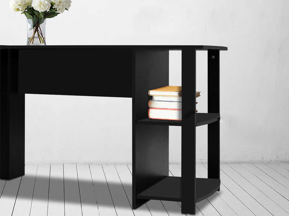 DS Korr L-shaped Office Desk - Black