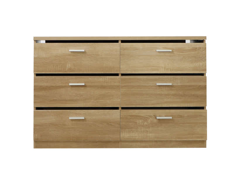 Skog 6-Drawer Lowboy