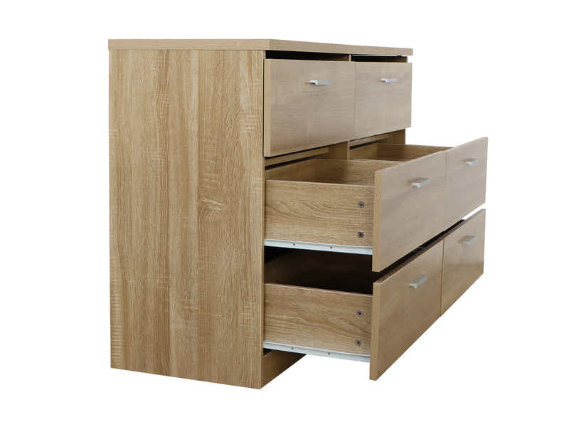 Skog 6-Drawer Lowboy