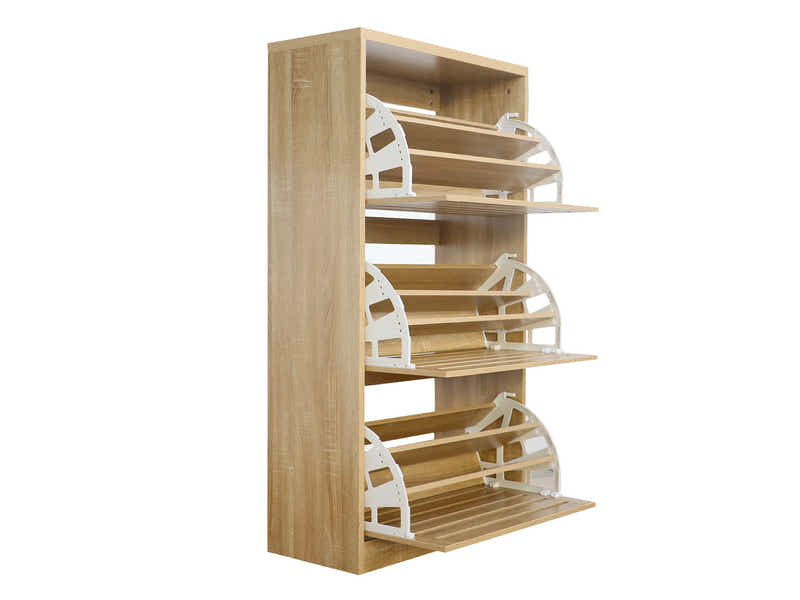 Skog 3-Layer Shoe Cabinet