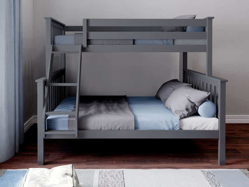 Enkel Triple Bunk Bed Grey