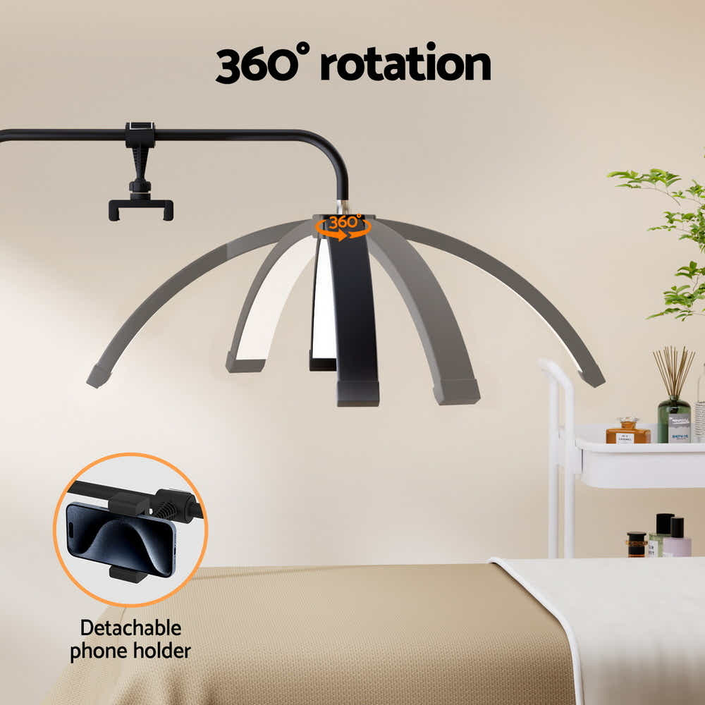 DS NA Embellir LED Beauty Light Half Moon Lamp Makeup Tattoo Eyelash Extensions