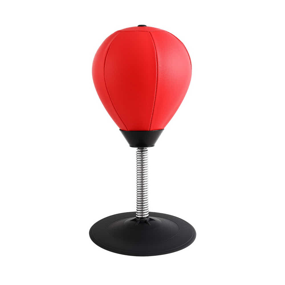 DS NA Everfit Desktop Punching Boxing Bag Stand Set with Pump Swivel Speed Balls