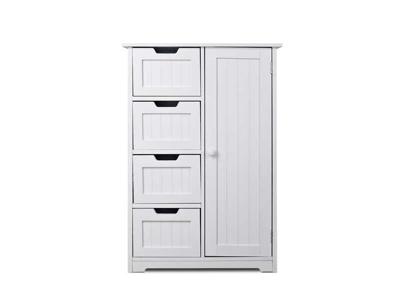 Bathroom 4-Draw Cabinet