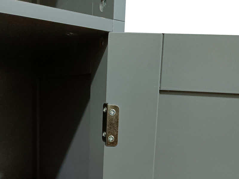 Bathroom Tower Cabinet - Grey