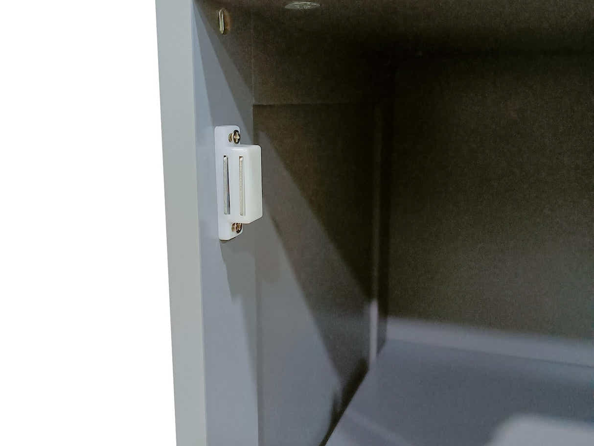 Bathroom Tower Cabinet - Grey