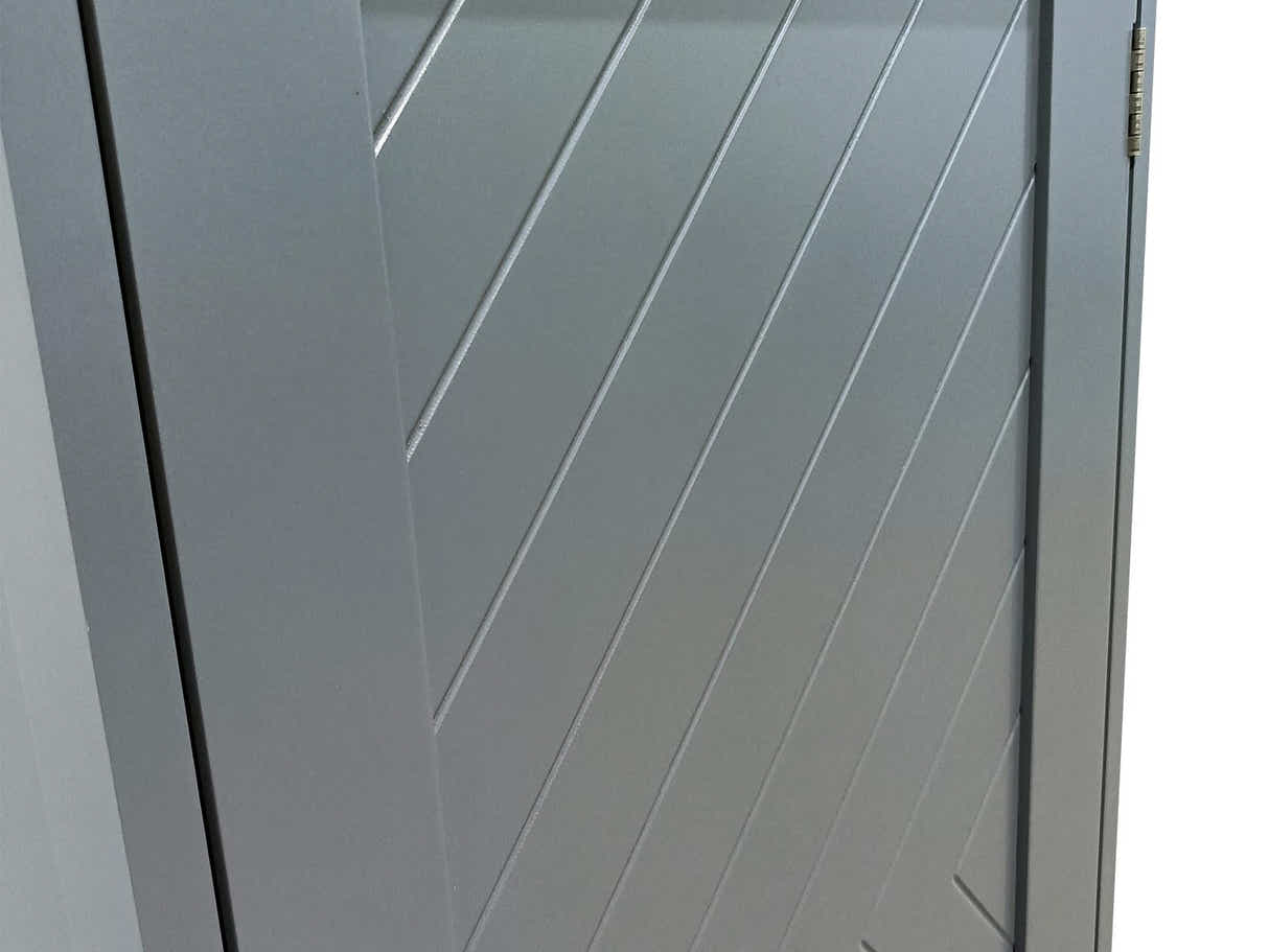 Bathroom Tower Cabinet - Grey