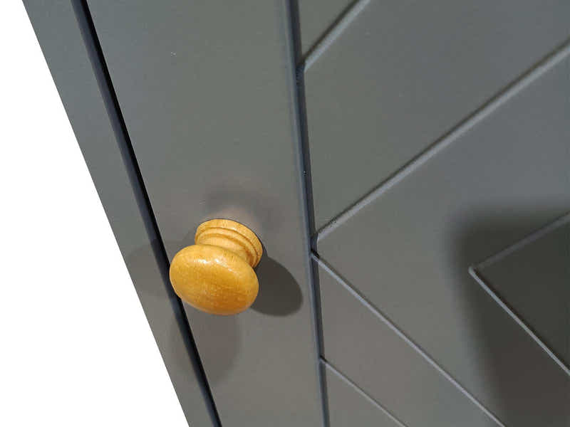 Bathroom Tower Cabinet - Grey