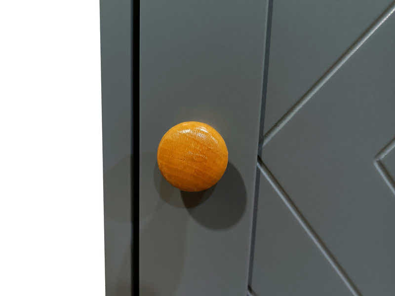 Bathroom Tower Cabinet - Grey