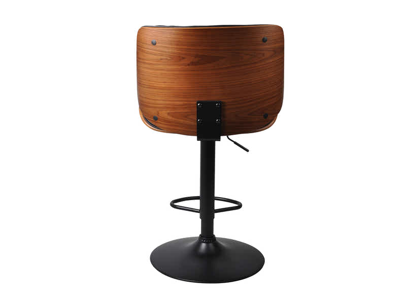 Barcelona Mid-Back Adjustable Bar Stool