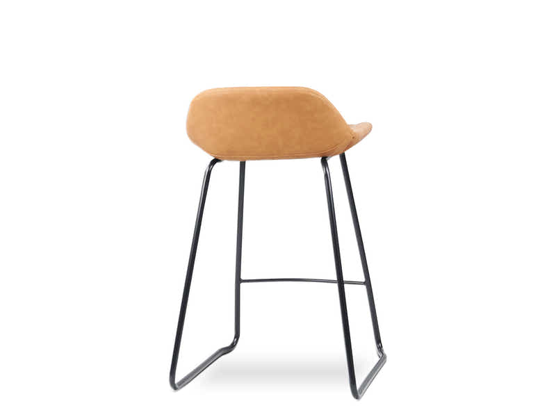 Bar Stool with Iron Leg - Set of 2