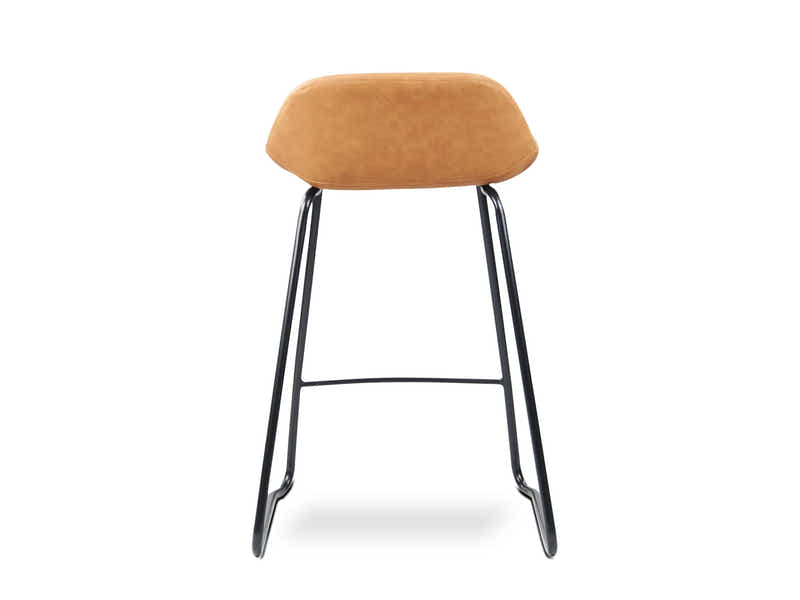 Bar Stool with Iron Leg - Set of 2