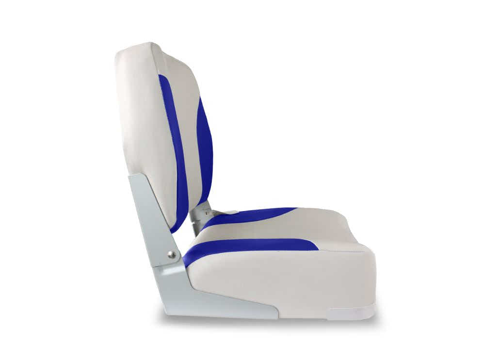 Premium Foldable Marine Boat Seats – Blue (Set of 2)