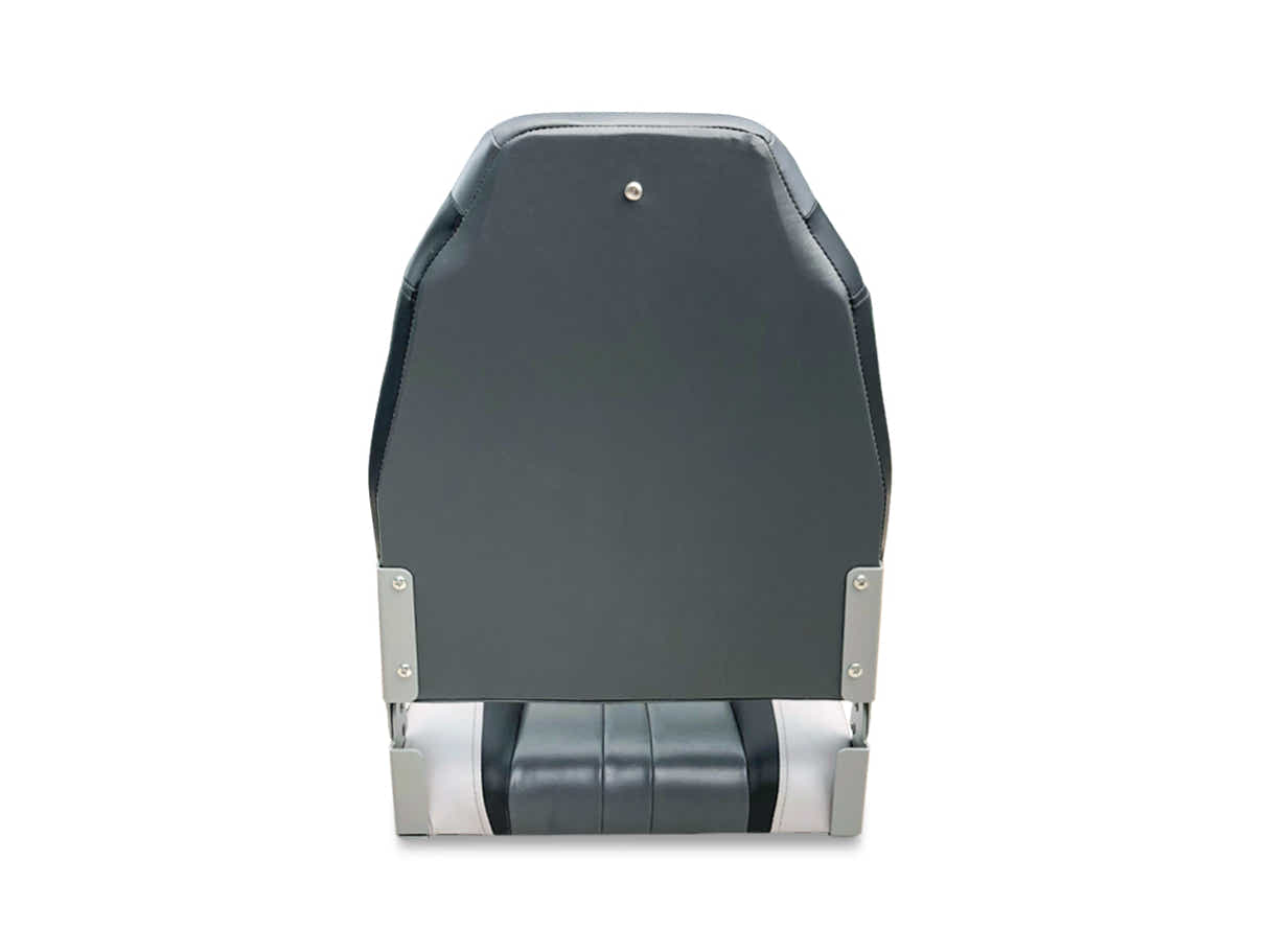High-Back Boat Seat – Grey (Set of 2)