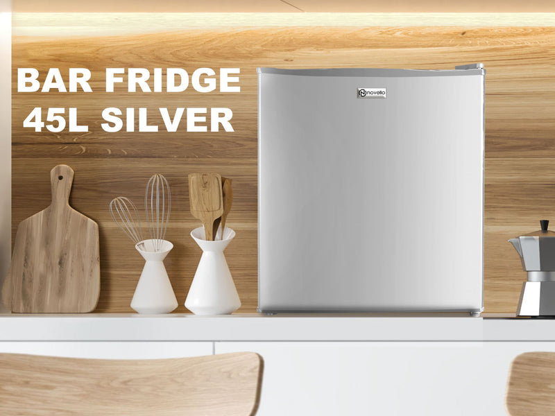 Novello Bar Fridge Grey - Med/45L