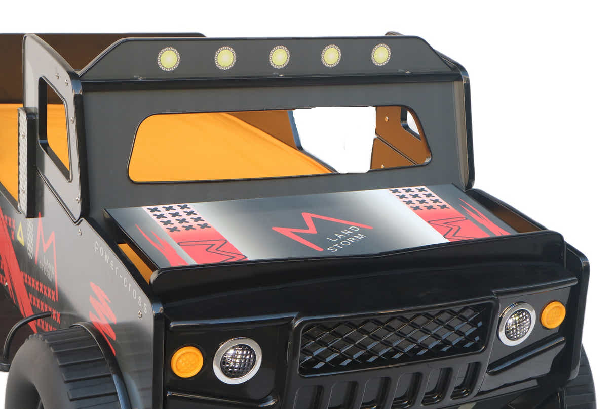 Land Storm Ute Truck Bed Black - Single