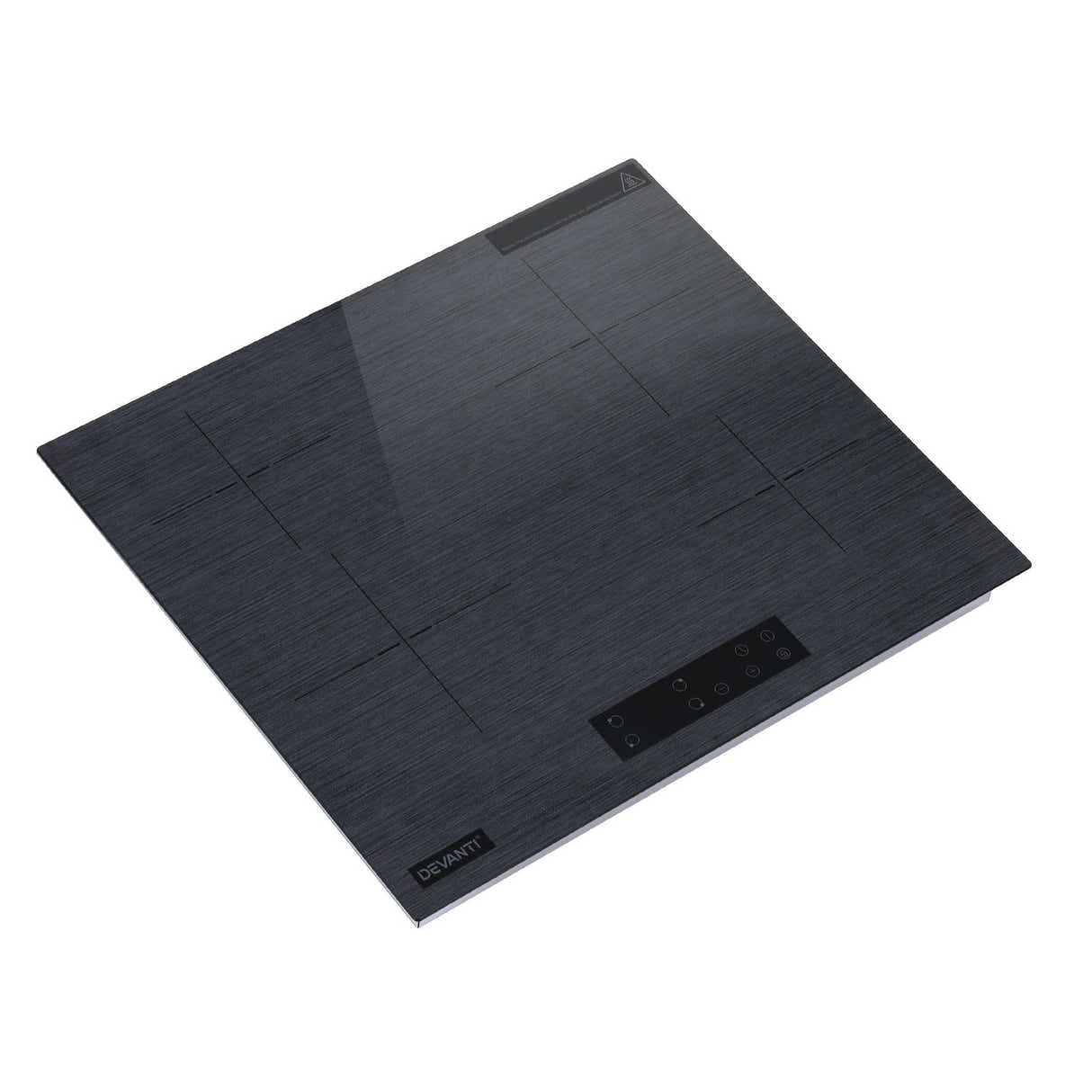 DS NA Devanti Electric Ceramic Cooktop 60cm Touch Control Grey