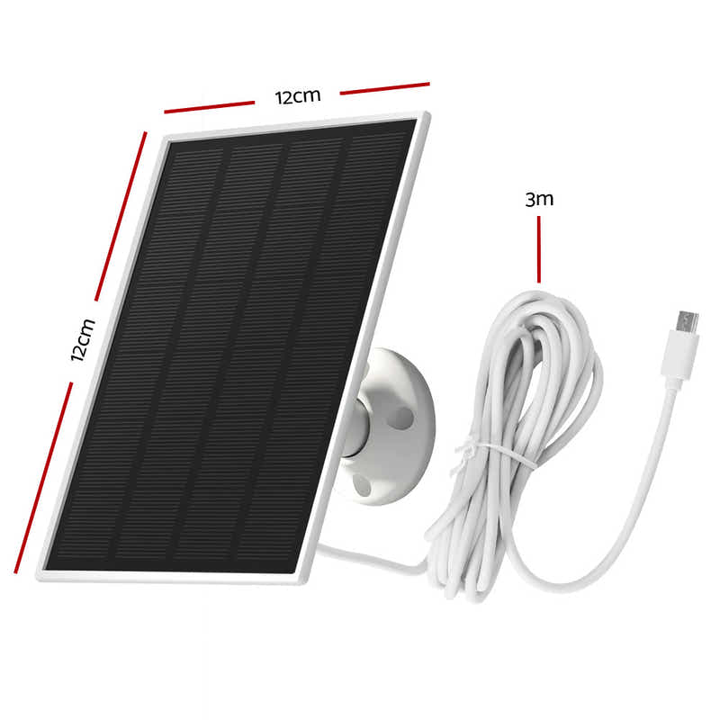 DS NA UL-tech Solar Panel For Security Camera Wireless 3W