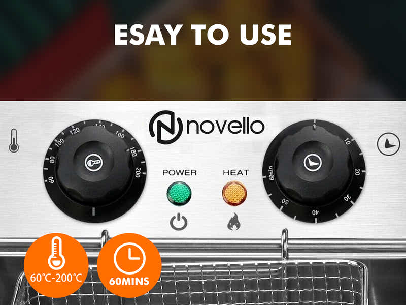 Single Tank Electric Fryer Large