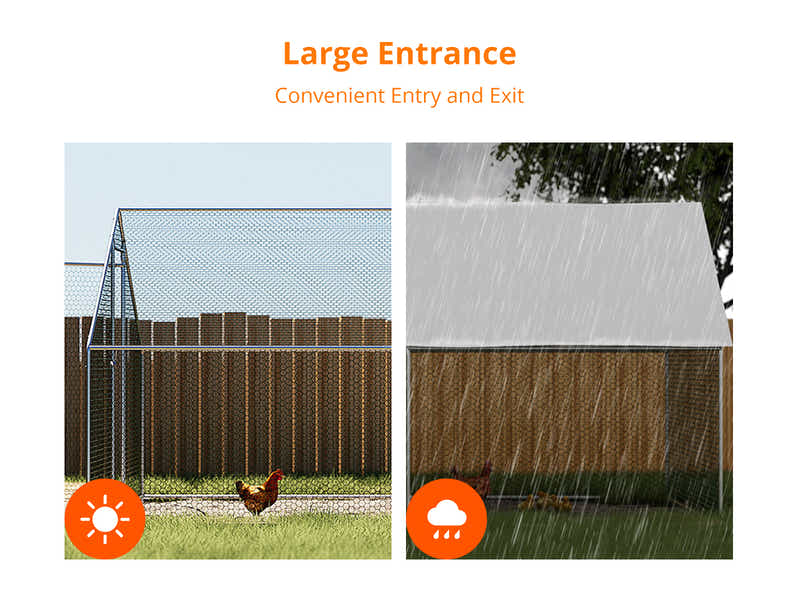 DS Chicken coop 25mm 3x6x2m