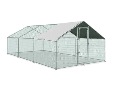 Steel Chicken Coop - 3m x 6m x 2m