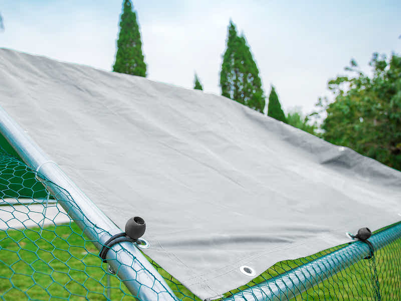 Steel Chicken Coop - 3m x 4m x 2m