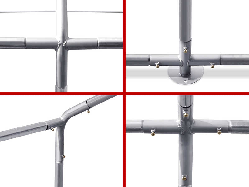 Steel Chicken Coop - 3m x 6m x 2m