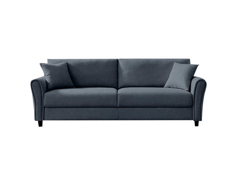 New Cozza Linen Sofa - Dark Grey