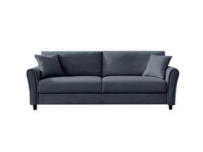 New Cozza Linen Sofa - Dark Grey