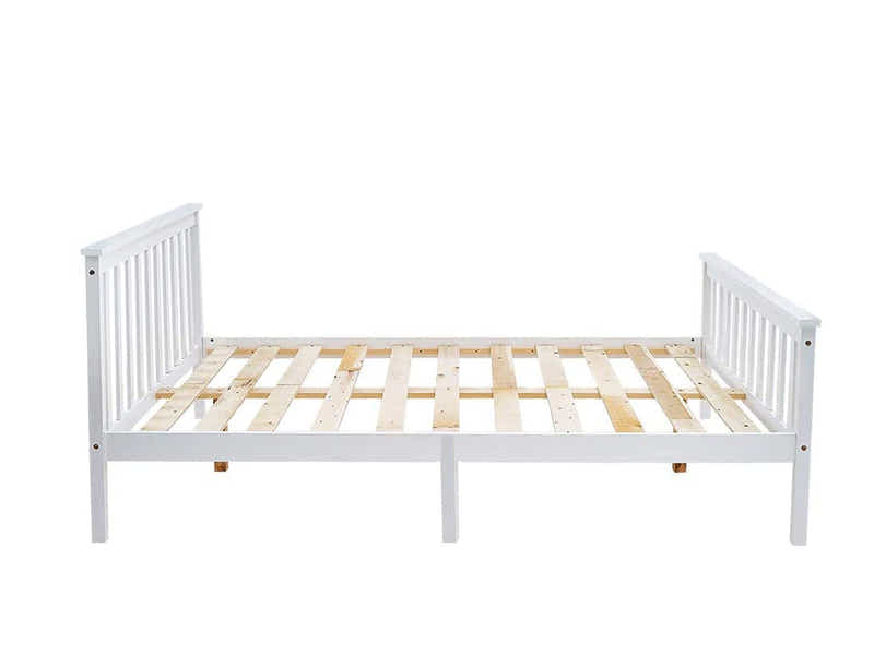 Hampshire Bed Frame White - Queen