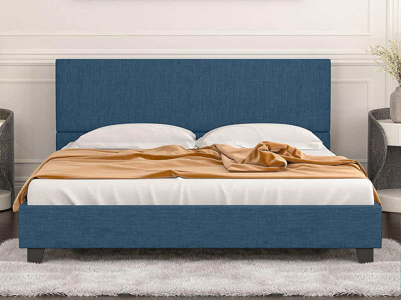 Banff Bed Frame Navy - Double
