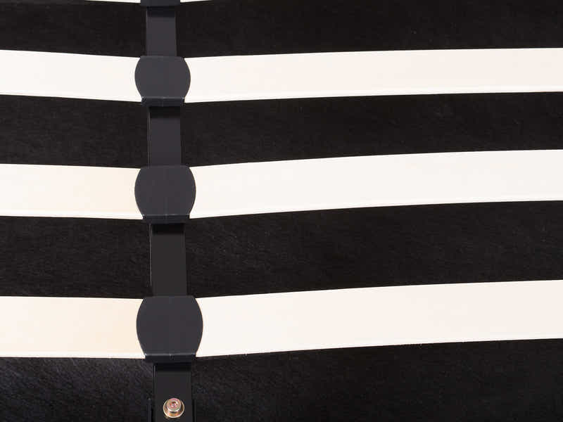 Bass Storage Bed Frame PU Dark Brown - Queen