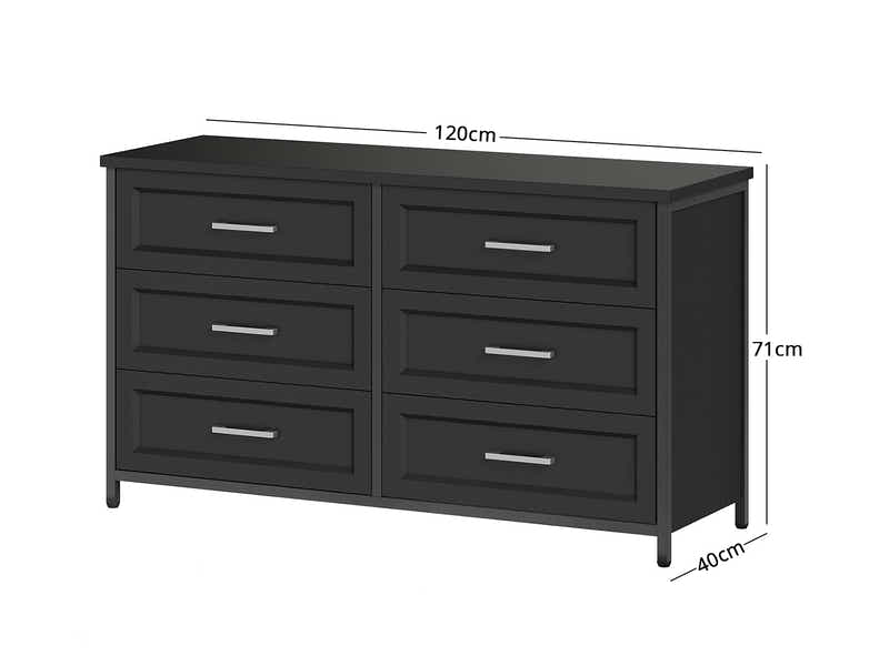 Allysyn Chest of 6 Drawers