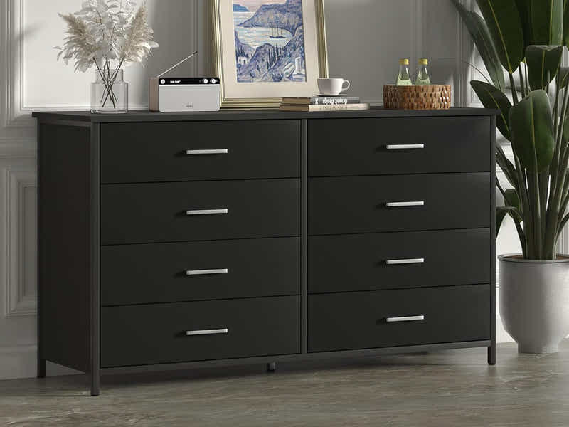 Irtiza 8-Drawer Lowboy