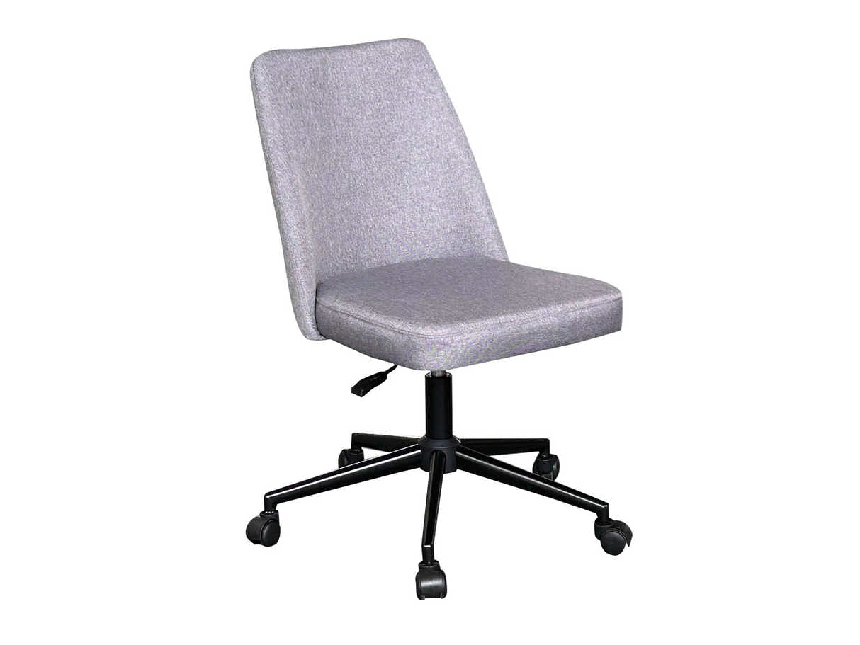 Buckley Linen Office Chair - Grey