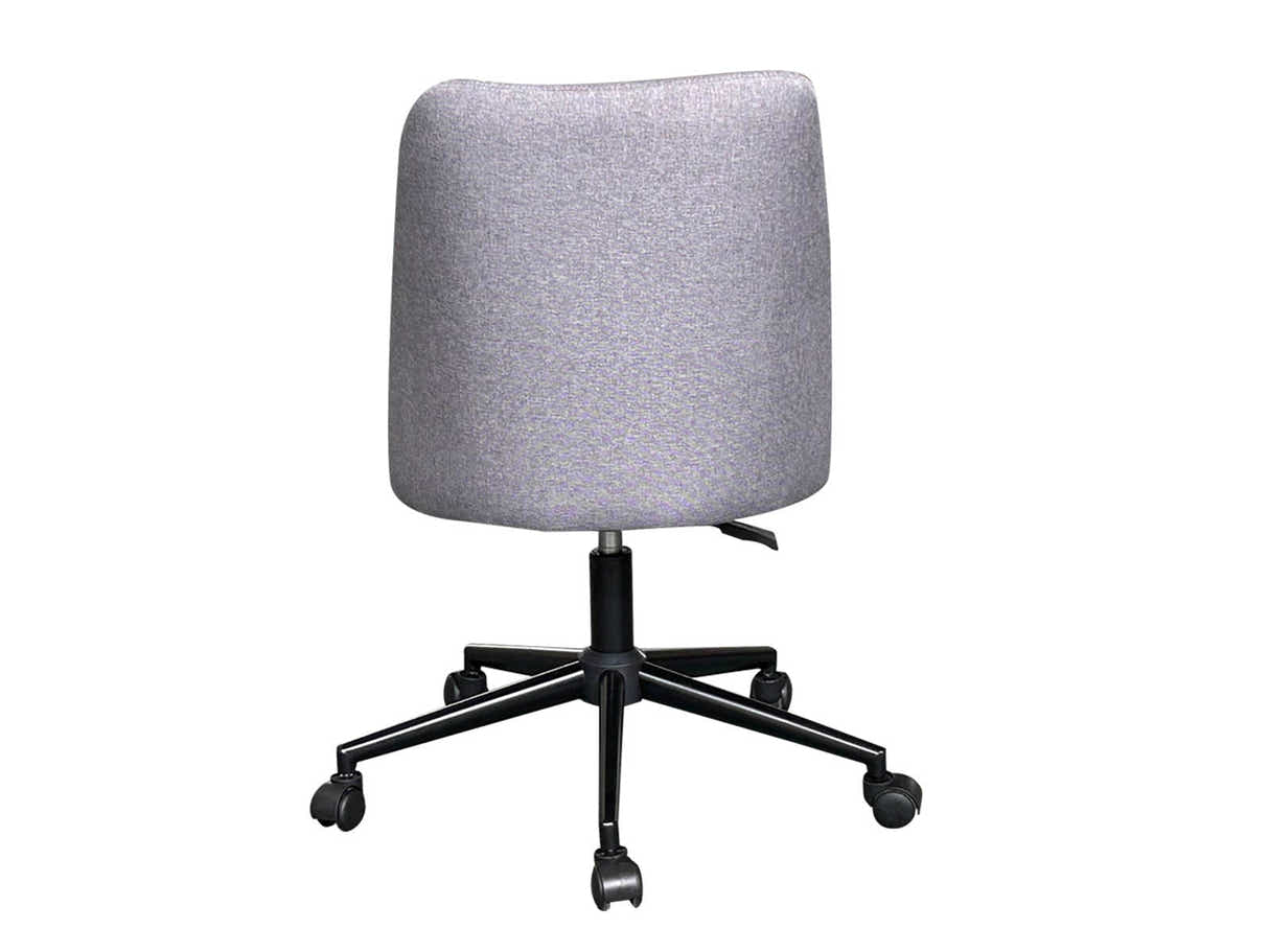 Buckley Linen Office Chair - Grey