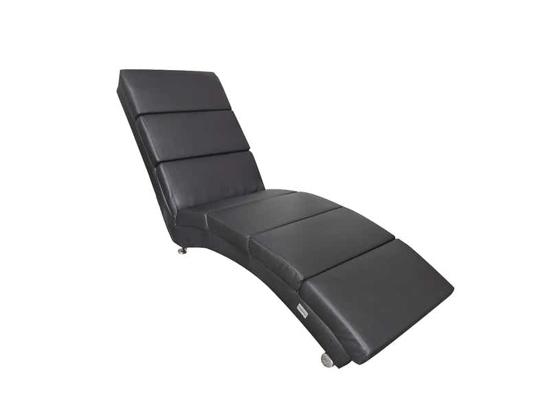 Rillis Chaise PU Black