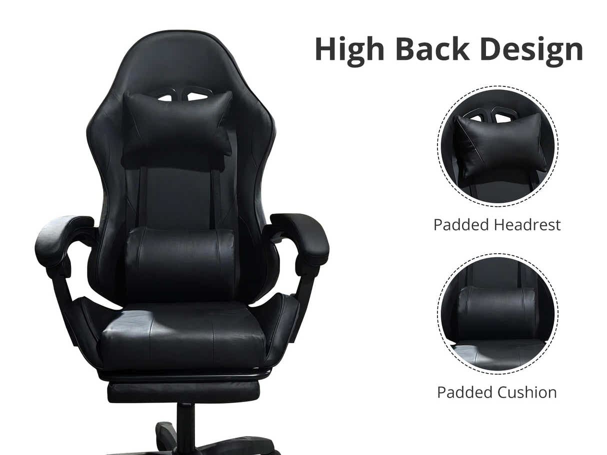 Faron Gaming Chair - Black