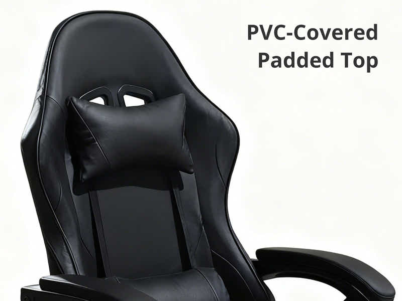 Gaming Table R6 140cm & Faron Gaming Chair PVC Black