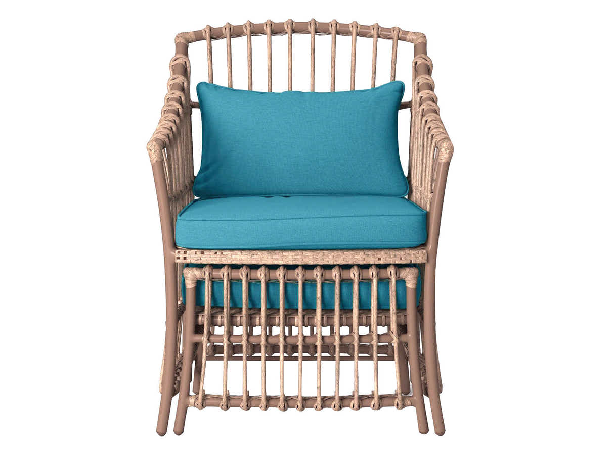 Madalena 4-Piece Patio Set With Stool