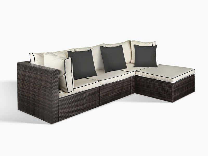 Hampton 4PC Outdoor Sofa Set PE rattan
