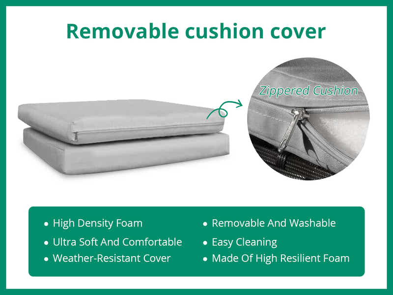 Livonia Outdoor Rattan Set Brown PE rattan