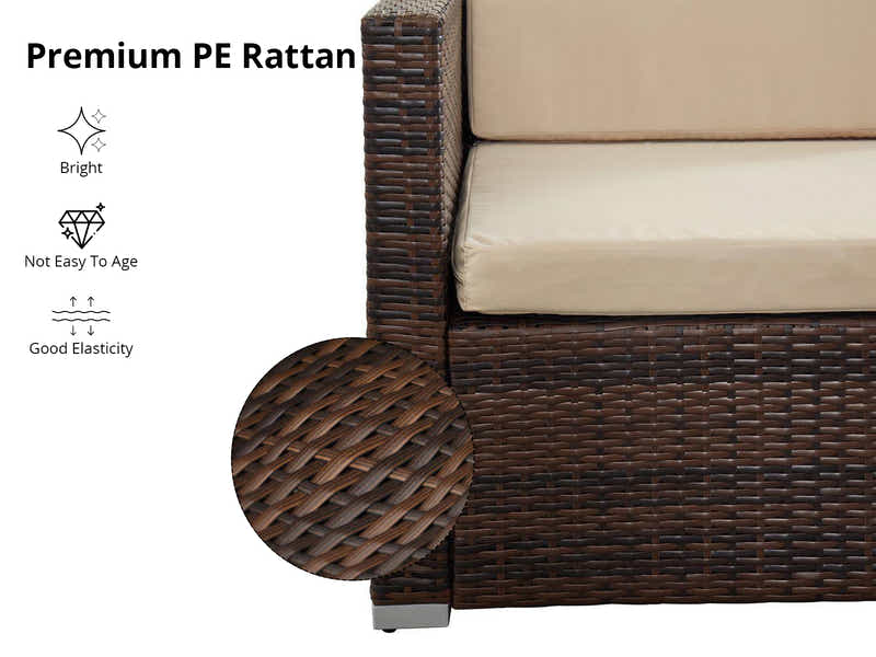 Caelan 5PC Outdoor Sofa Set