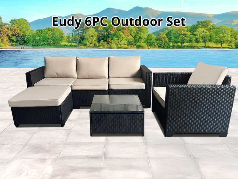 DS Eudy 6PC Outdoor Set