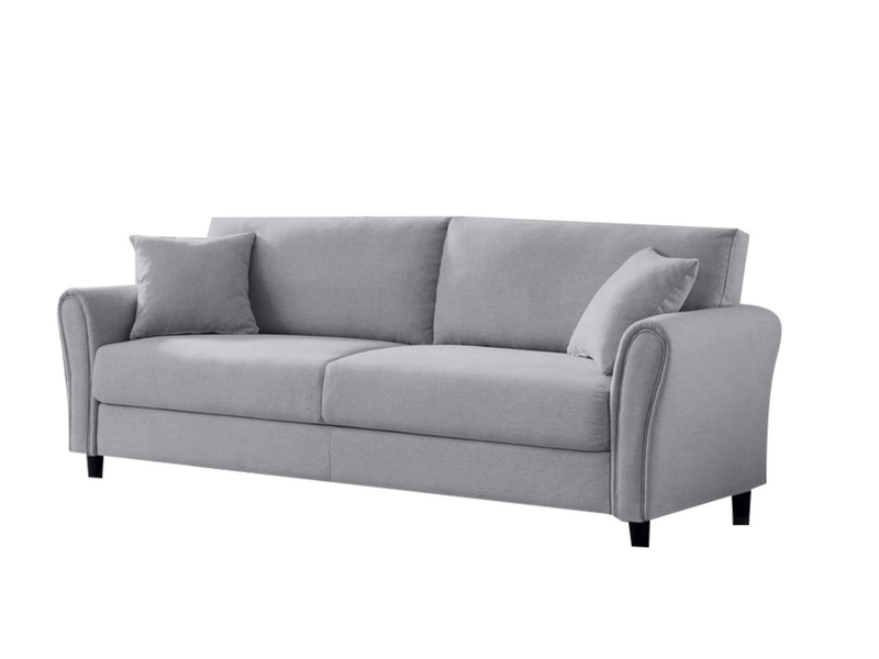 Cozza Linen Sofa - Light Grey