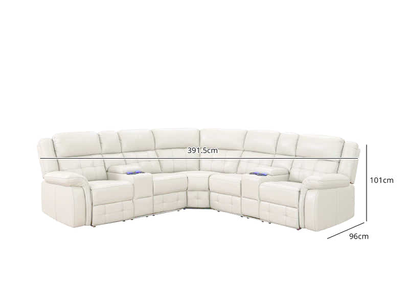 Yulexi Recliner PU Sofa Set