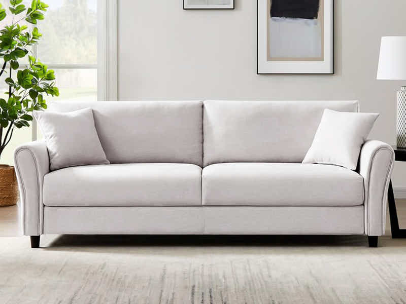 Clover Linen Sofa Beige